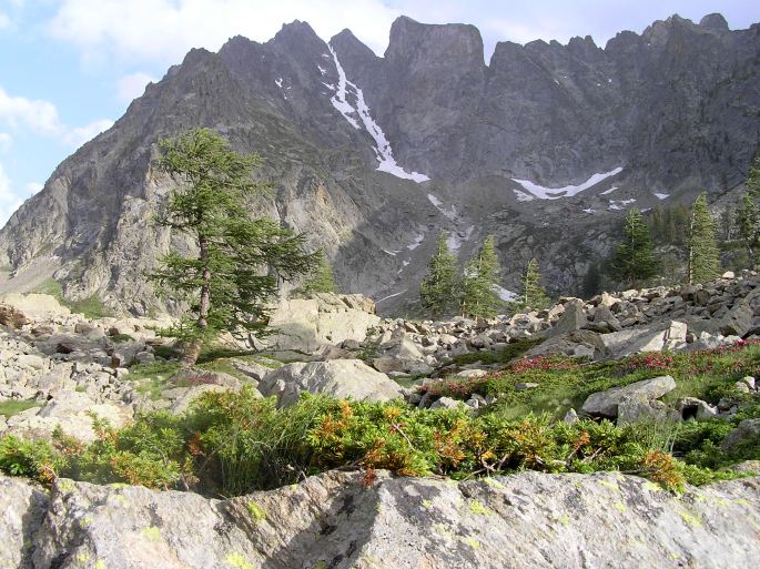 Itálie, Přímořské Alpy, okolí Terme di Valdieri