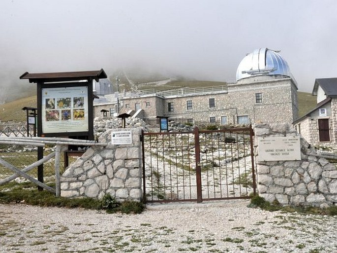 Zahrady světa: Itálie, Giardino Botanico Alpino di Campo Imperatore „Vincenzo Rivera“