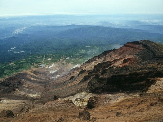 Japonsko, Hokkaidó, pohoří Taisetsuzan