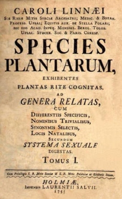 Species plantarum