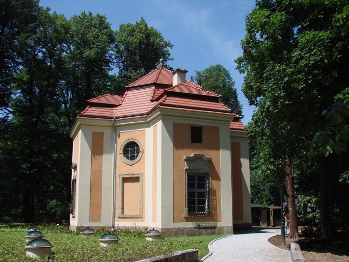 Książ a palmový skleník