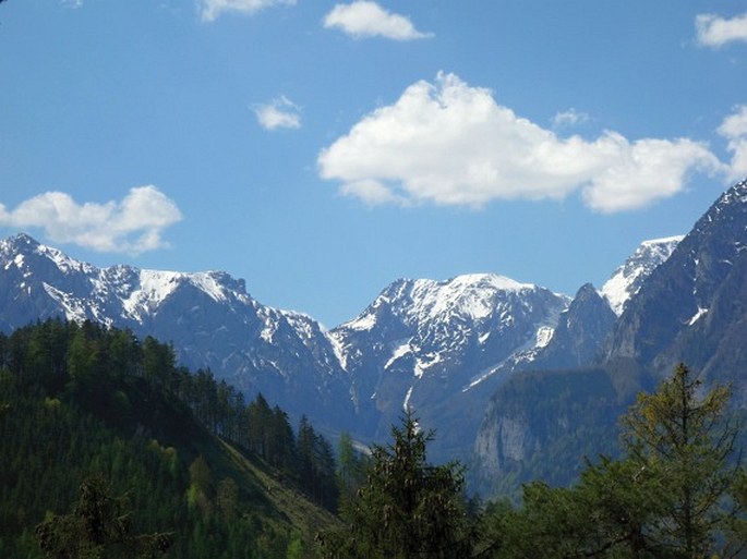 Rakousko, Totes Gebirge, masivy Groß Priel a Warscheneck