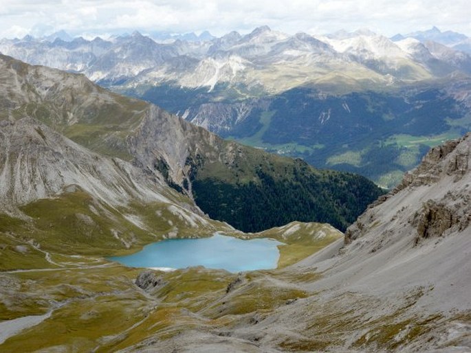 Švýcarsko, Graubünden, biosférická rezervace Val Müstair Parc Naziunal